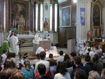 1ère des communions - Val de la Dame Blanche - Eglise de Bonnay - 27 sept. 2020 - Album photos 2 (22).JPG