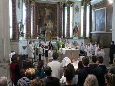 1ère des communions - Val de la Dame Blanche - Eglise de Bonnay - 27 sept. 2020 - Album photos 2 (26).JPG