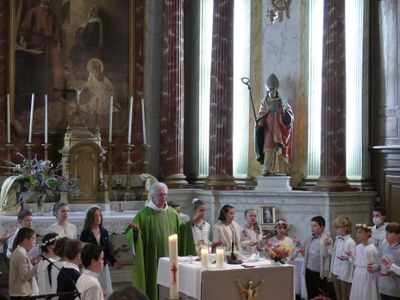 1ère des communions - Val de la Dame Blanche - Eglise de Bonnay - 27 sept. 2020 - Album photos 2 (27).JPG