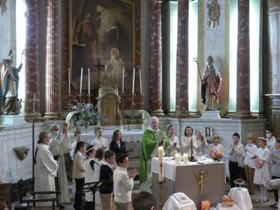 1ère des communions - Val de la Dame Blanche - Eglise de Bonnay - 27 sept. 2020 - Album photos 2 (28).JPG