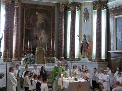 1ère des communions - Val de la Dame Blanche - Eglise de Bonnay - 27 sept. 2020 - Album photos 2 (29).JPG