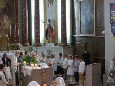1ère des communions - Val de la Dame Blanche - Eglise de Bonnay - 27 sept. 2020 - Album photos 2 (43).JPG