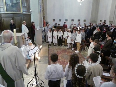 1ère des communions - Val de la Dame Blanche - Eglise de Bonnay - 27 sept. 2020 - Album photos 2 (5).JPG