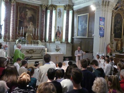 1ère des communions - Val de la Dame Blanche - Eglise de Bonnay - 27 sept. 2020 - Album photos 2 (9).JPG