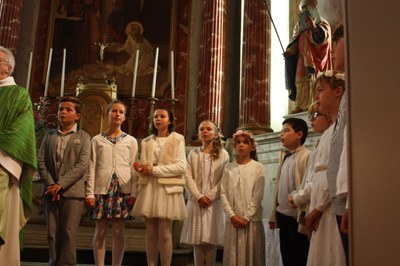 1ère des communions - Val de la Dame Blanche - Eglise de Bonnay - 27 septembre 2020 - Album photos 1 (50).JPG