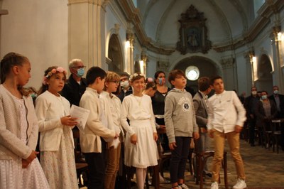 1ère des communions - Val de la Dame Blanche - Eglise de Bonnay - 27 septembre 2020 - Album photos 1 (66).JPG