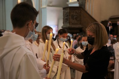 Profession de Foi - Paroisse Val de la Dame Blanche - Eglise de Bonnay - 27 juin 2021 (7).jpg