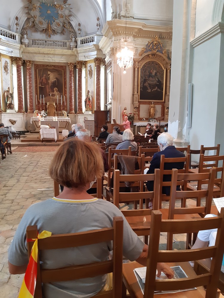 Distanciation et port du masque dans les églises du doyenné 