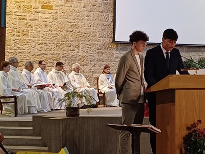 Confirmation des jeunes du doyenné - Eglise St Louis de Besançon - 2 juin 2024