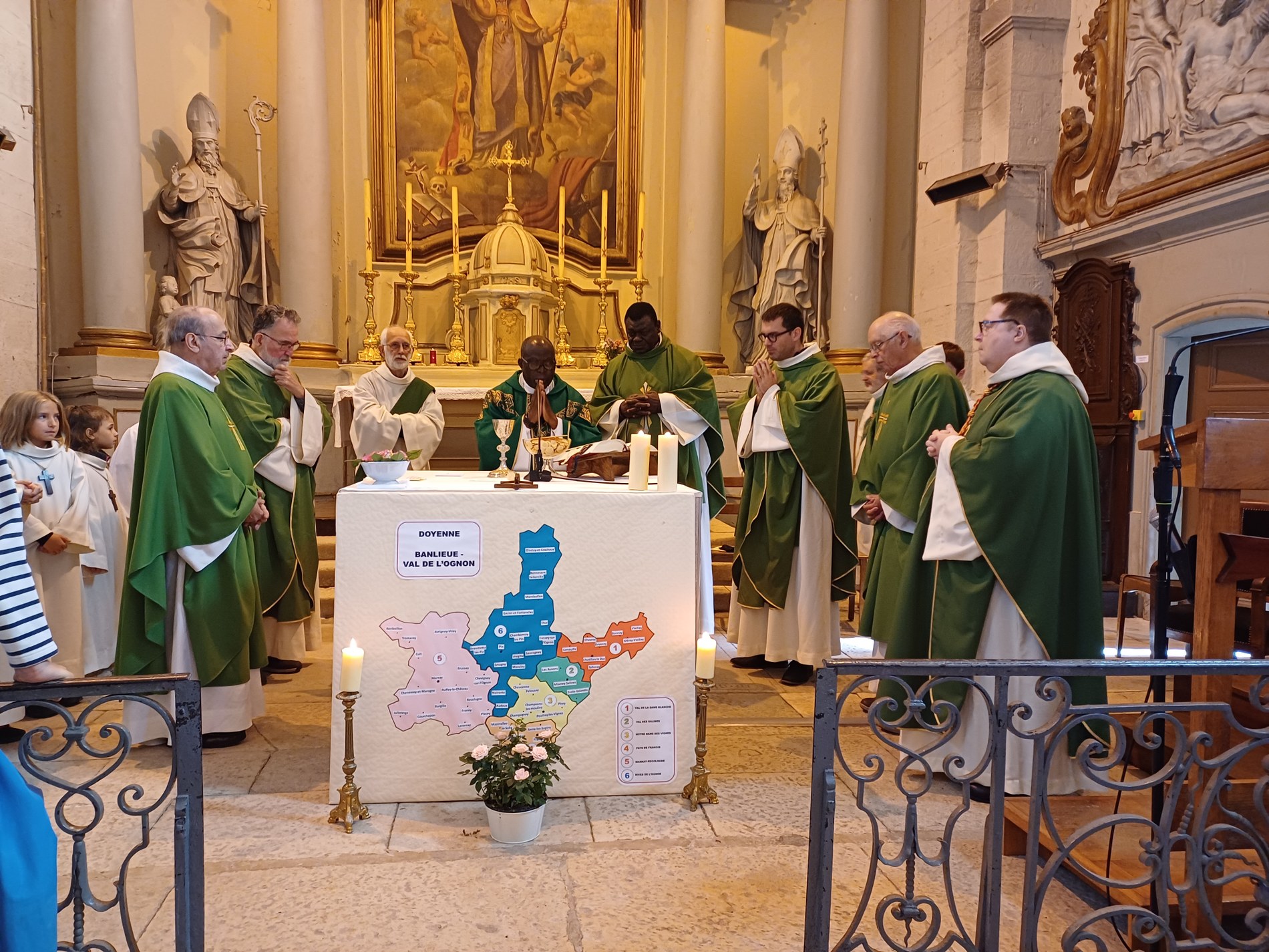 Messe de rentrée en doyenné à l'église de Pin - 29 septembre 2024