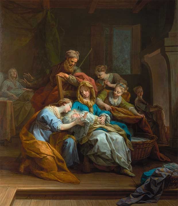 La Nativité de la Vierge Marie par Jean Restout