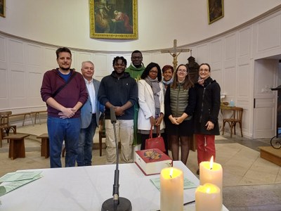 Entrée en Eglise pour Hadiza, Emeline et Adrien - Eglise d'Ecole-Valentin - 15 septembre 2024