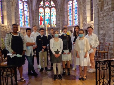 Profession de Foi - Eglise de Marnay - 16 mai 2021