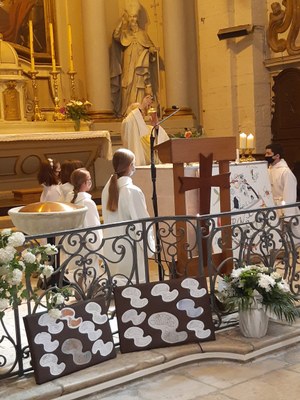 Profession de Foi - Paroisse des Rives de l'Ognon - Eglise de Pin - 30 mai 2021