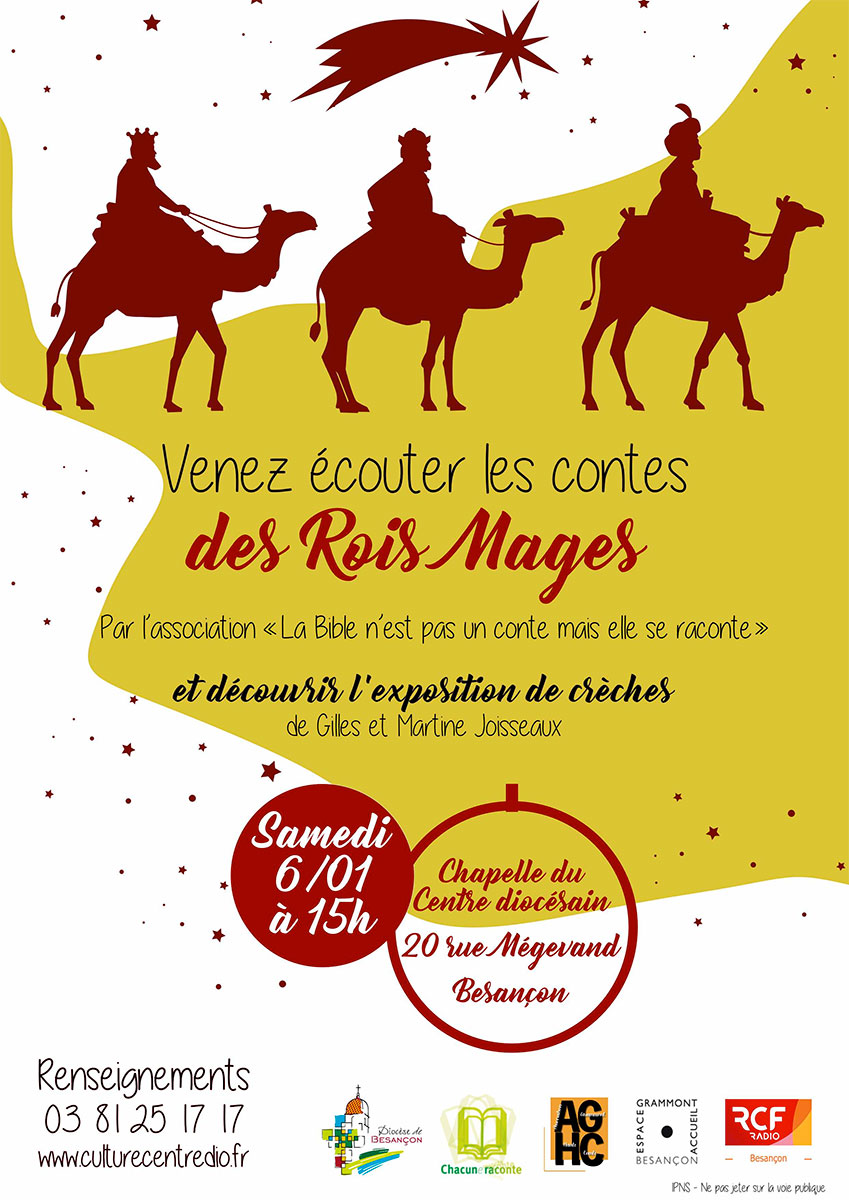 06/01/2024 Contes de Noël au Centre Diocésain - Affiche