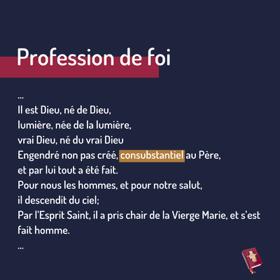 Diapo Profession de foi (Eglise Catholique en France)