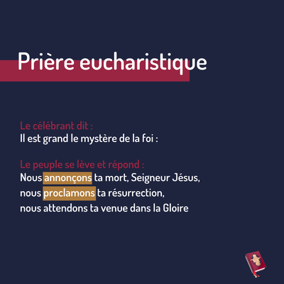 Diapo Priere eucharistique (a) (Eglise Catholique en France)