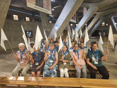 Messe internationale basilique souterraine.